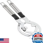 Leifheit Extra Wide Stainless Steel Lid And Jar Opener Anti-slip Grip Oval. Fixed Price $37.22.
