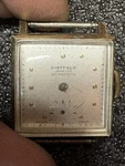 Rare 1950S Sheffield Mechanical Jeweled Swiss Watch, Square Case For Parts. Fixed Price $31.50.