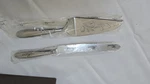 Venice 2 Piece Cake Serving Set By Ricci 18/10 Stainless Steel New Open Box. Fixed Price $40.00.