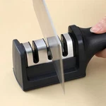 Knife Sharpeners For Kitchen Knives Stainless Steel 4 IN1 Ergonomic Easy To Use. Fixed Price $11.99.