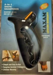 Maxam 2-IN-1 Knife Sharpener- Professional Quality: Sharpens Knives And Scissors. Fixed Price $7.99.
