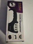 Kitchellence 3 Slot Kitchen Knife Sharpener Ergonomic Handle Non Slip. Fixed Price $15.99.