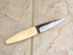 Crude - 3.5 Inch Asian Paring Knife Carbon Steel Thin, Light, Sharp !. Fixed Price $19.99.
