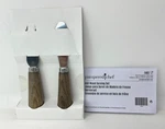 New Pampered Chef Ash Wood Fork And Knife Serving Set #1483. Fixed Price $9.99.