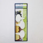 Set Of 6 Rsvp Classic Kitchen Basics White Porcelain Cheese Markers 2010. Fixed Price $14.99.