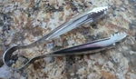 Wmf Impulse Ice Tongs 5 3/4" Stainless Steel Fish Shark. Fixed Price $12.75.