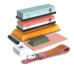 Asel Knife Sharpening Kit 400/1000 3000/8000 Water Stones Bamboo Basestrop. Fixed Price $30.00.
