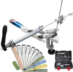 Knife Sharpening Kit, RX-009 Guided Sharpener, 360 Flip Rotation, Upgrade. Fixed Price $113.47.