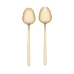 Blomus 64476 Stella Salad Servers - Pvd Coated Stainless Steel Champagne & .... Fixed Price $80.79.