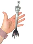 Vtg Carrol Boyes Woman Silver Salad Server 1. Fixed Price $38.00.