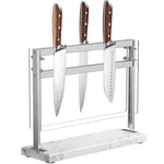 Yiiyiin Magnetic Knife Block With Acrylic Shield - Marble Based Double Side M.... Fixed Price $93.32.