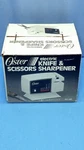 Nos Vtg Oster Electric Knife & Scissors Sharpener White New In Box 1988 511-08. Fixed Price $59.99.
