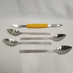 Trudeau 5PC Stainless Steel Serrated Grapefruit Spoon & Knife Set. Fixed Price $19.95.