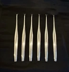 Georg Jensen: Set Of Six Sterling Silver Lobster Picks - Cypress. Fixed Price $793.90.