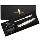 Sewing Scissors Ultra Sharp + Free Craft Knife - 9" Heavy Duty Professional S.... Fixed Price $34.23.