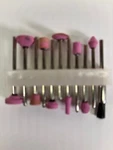 Dremel 10 Piece Ceramic Grinding Stones Plus Brush For Moto-tool. Fixed Price $11.95.