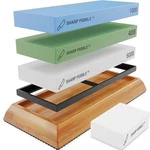 Pebble Knife Sharpening Stones Kit -grits 400/1000/6000 Extra Large Whe.... Fixed Price $70.00.
