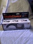 Chef Choice 4633 Stage Diamond Manual Knife Sharpener - Black New. Fixed Price $51.95.