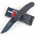 Custom Texture Carbon Fiber Handle AUS-8 Ontario Rat 1 One Pocket Folding Knife. Fixed Price $36.98.