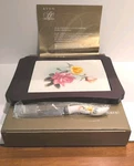 Avon President's Club Pc Gift Set, Decorative Cheese Board W Knife 2005 Nos. Fixed Price $8.00.
