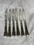 6 Cuisinart Elite Valloire Stainless Knives CFE-01-V45 Dinner Utensils. Fixed Price $22.00.