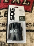 Sog Black Countertop Lightweight Pull Through Knife Blade Sharpener SH02. Fixed Price $19.52.