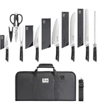 Cangshan Helena Series German Steel Forged Bbq Knife Set (black, 9P New Sealed). Fixed Price $149.99.