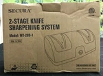Secura 2-STAGE Knife Sharpening System Model WT-28D-1 An: LC86 New. Fixed Price $45.00.