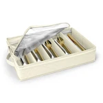 Sorbus Flatware & Utensil Storage, Silverware Organizer With Lid Divider. Fixed Price $44.99.