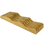 Heim Concept Organic In-drawer Bamboo Knife Block Organizer Storage. Fixed Price $14.99.