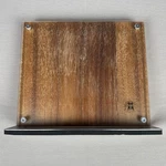 Schmidt Brothers Acacia Midtown Magnetic Knife Block Universal Storage 10.5" X 9. Fixed Price $29.95.
