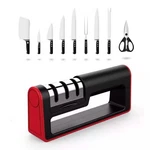 Knife Sharpener Professional Ceramic Tungsten Kitchen Sharpening System Tool. Fixed Price $44.00.