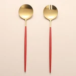 Salad Servers, Spoon And Fork Set 11.41 Inch, 18/10 Stainl Steel. Fixed Price $27.29.