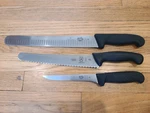 Lot Of 3 Knives Mercer & Victorinox. Fixed Price $39.99.