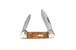 389 Canoe 2-BLADE Folding Pocket Knife With Wood Handle. Fixed Price $51.71.