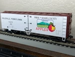 Adams County Apples 40 Ft Steel Ice Bunker Reefer "biglerville Pa" Ho Scale New. Fixed Price $65.95.
