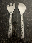 Wilton Armetale Pizzazz Salad Server Set. Fixed Price $10.50.