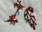 Michael Aram Red Coral Designer Utensil And 2 Drawer Pulls. Fixed Price $15.00.