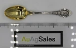 Wood Hughes Angelo (1878) 4.5" Demitasse Spoon Gold Washed Sterling Silver W&h. Fixed Price $166.21.