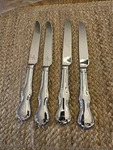 Waterford 18/10 Stainless Flatware (barons Court) Lot Of 4 Knives, Knife. Fixed Price $31.99.