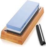Pebble Premium Whetstone Sharpening Stone, 1000/6000 Grit, Bamboo Base. Fixed Price $41.20.