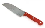 Ginsu Kiso 7" Santoku Knife Red Dishwasher Safe Stainless Steel Blade. Fixed Price $11.99.