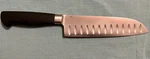 Mercer Culinary M20707 7" Forged Santoku Knife Granton Edge Full Tang Blade. Fixed Price $39.99.
