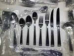 Reed & Barton Woodlawn, Stainless Flatware, Service For 8 + Hostess Set Extras. Fixed Price $240.00.