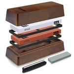 Shanzu 2PCS Knife Sharpening Kit With Storage Whetstone 1000/5000 Grit. Fixed Price $39.99.