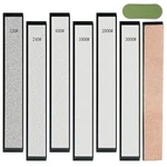 Cwovrs Diamond Sharpening Kit, Pcs Whetstones With 6, Silver. Fixed Price $33.58.