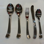 4 Pcs Ginkgo Helmick Sea Drift Stainless Steel Flatware Fork Spoons. Fixed Price $45.00.