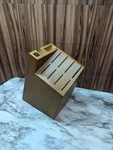 Zwilling J Henckles Pro Slant Knife Holder Block 35006-103. Fixed Price $29.99.