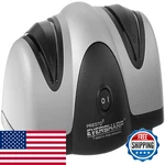 Presto 08800 Eversharp Electric Knife Sharpener 2-STAGE System Silver/black. Fixed Price $78.88.