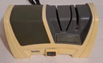 Smith's Electric Knife Sharpener Model 50127 Tested-works White & Gray. Fixed Price $13.80.
